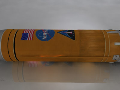 3d model ares 1 rocket - ARES 1 Rocket by Monkey Wrench